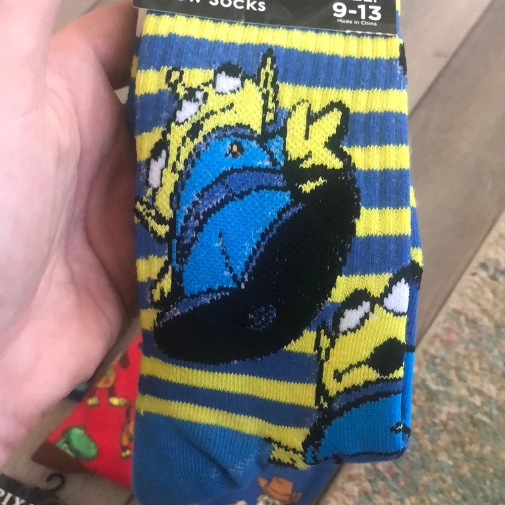 Disney Toy Story Character Socks Bundle